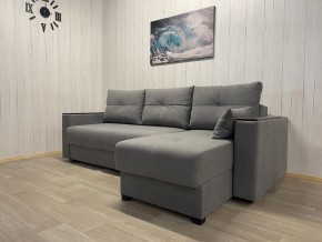 Диван угловой Комфорт-3 (НПБ+МДФ) велюр Galaxy Lite 26 в Ишиме - ishim.mebel24.online | фото 2