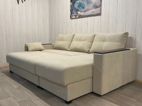 Диван угловой Комфорт-3 (НПБ+МДФ) велюр Luma 01 в Ишиме - ishim.mebel24.online | фото 4