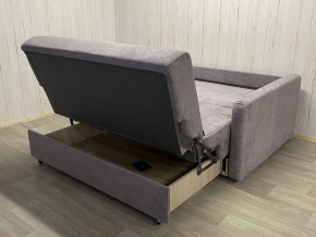 Диван Уют Аккордеон БД 1400 с подлокотниками (НПБ) велюр Comfort 7 в Ишиме - ishim.mebel24.online | фото 5