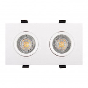 DK3022-WH Встраиваемый светильник, IP 20, 10 Вт, GU5.3, LED, белый, пластик в Ишиме - ishim.mebel24.online | фото 2