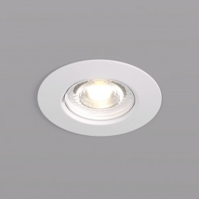 DK3028-WH Встраиваемый светильник, IP 20, 10 Вт, GU5.3, LED, белый, пластик в Ишиме - ishim.mebel24.online | фото 1