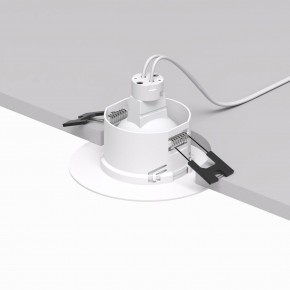 DK3028-WH Встраиваемый светильник, IP 20, 10 Вт, GU5.3, LED, белый, пластик в Ишиме - ishim.mebel24.online | фото 3