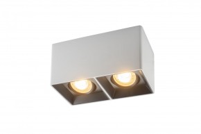 DK3035-WB Светильник накладной IP 20, 10 Вт, GU5.3, LED, белый/черный, пластик в Ишиме - ishim.mebel24.online | фото 1