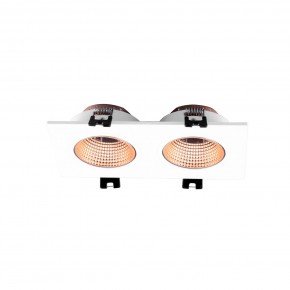 DK3072-WBR Встраиваемый светильник, IP 20, 10 Вт, GU5.3, LED, белый/бронзовый, пластик в Ишиме - ishim.mebel24.online | фото 2