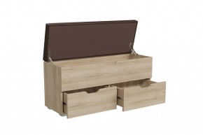 ФЛИНТ Диван (дуб ривьера/коричневый) в Ишиме - ishim.mebel24.online | фото 2