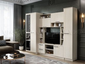 ФЛОРА Стенка (2700) ЛДСП (Сандал светлый) в Ишиме - ishim.mebel24.online | фото