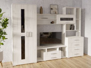 Гостиная ЕВРОПА-1 (дуб крафт белый) в Ишиме - ishim.mebel24.online | фото 1