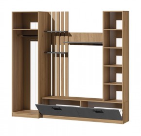 Гостиная Юджи (Дуб Крафт золотой/Графит) в Ишиме - ishim.mebel24.online | фото 3