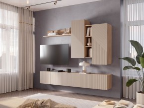 Гостиный модуль Эмилия ГМ-12 (Дуб смоки/Айриш (MF03)) в Ишиме - ishim.mebel24.online | фото 3