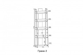ГРАНЖ-3 Этажерка в Ишиме - ishim.mebel24.online | фото 2