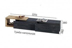 ХЛОЯ Гостиная (Дуб Вотан/Обсидиан) модульная в Ишиме - ishim.mebel24.online | фото 9