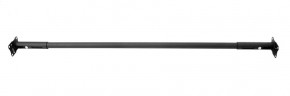 Турник раздвижной 1250-1500 цв. черный FLEXTER PROFI в Ишиме - ishim.mebel24.online | фото