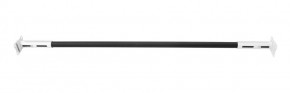 Турник раздвижной 1250-1500 цв. белый-черный FLEXTER PROFI в Ишиме - ishim.mebel24.online | фото 1