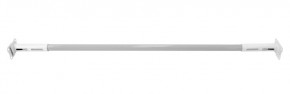 Турник раздвижной 1250-1500 цв. белый-серый FLEXTER PROFI в Ишиме - ishim.mebel24.online | фото 1