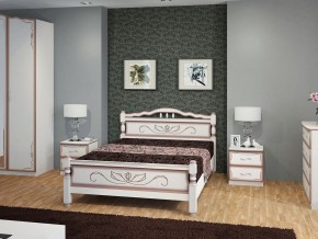 КАРИНА-5 Кровать из массива 900 (Дуб молочный) в Ишиме - ishim.mebel24.online | фото