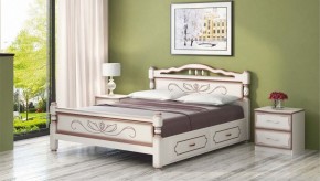 КАРИНА-5 Кровать из массива 900 с 2-мя ящиками в Ишиме - ishim.mebel24.online | фото 2