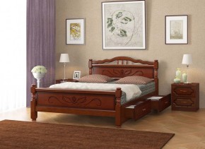 КАРИНА-5 Кровать из массива 900 с 2-мя ящиками в Ишиме - ishim.mebel24.online | фото 3