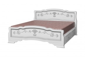 КАРИНА-6 Кровать из массива 900 с 2-мя ящиками в Ишиме - ishim.mebel24.online | фото 2