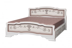 КАРИНА-6 Кровать из массива 900 с 2-мя ящиками в Ишиме - ishim.mebel24.online | фото 3