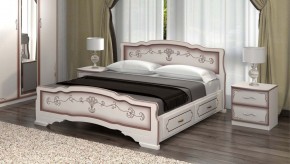 КАРИНА-6 Кровать из массива 900 с 2-мя ящиками в Ишиме - ishim.mebel24.online | фото 5