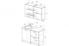 КГ "Антика" Лайт 1200 мм в Ишиме - ishim.mebel24.online | фото 2