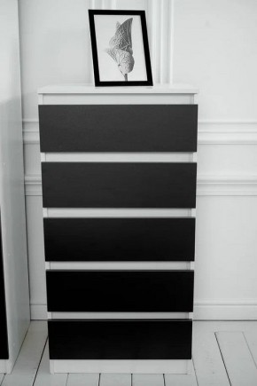 Комод 600 Парус (Белый/Графит) в Ишиме - ishim.mebel24.online | фото 4