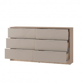 Комод Эмилия КМ-04 (Дуб смоки/Айриш (MF03)) в Ишиме - ishim.mebel24.online | фото 2