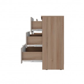 Комод Эмилия КМ-04 (Дуб смоки/Айриш (MF03)) в Ишиме - ishim.mebel24.online | фото 3