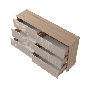 Комод Эмилия КМ-04 (Дуб смоки/Айриш (MF03)) в Ишиме - ishim.mebel24.online | фото 4