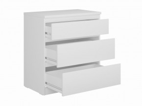 Комод КАСТОР с тремя ящиками, цвет белый в Ишиме - ishim.mebel24.online | фото 2