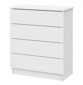 Комод КМ 1 (Серия 2) Белый текстурный в Ишиме - ishim.mebel24.online | фото 3