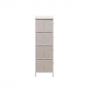 Комод Leset Линкс 4 ящ. (к/з), Каркас Белый, ящики Белые в Ишиме - ishim.mebel24.online | фото 4