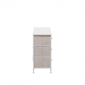 Комод Leset Линкс 6 ящ. (к/з), Каркас Белый, ящики Белые в Ишиме - ishim.mebel24.online | фото 4