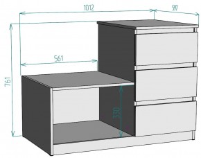 Комод Мальта K207 в Ишиме - ishim.mebel24.online | фото 2