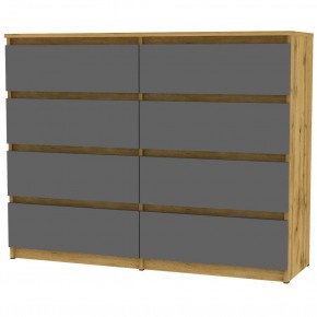 Комод Malta light K145 (ДВ-Графит) в Ишиме - ishim.mebel24.online | фото