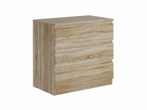 Комод МАЛЬТА с тремя выдвижными ящиками, цвет Дуб Сонома в Ишиме - ishim.mebel24.online | фото