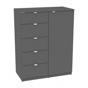 Комод "Калисто (K37)" ручка торцевая (Графит) в Ишиме - ishim.mebel24.online | фото
