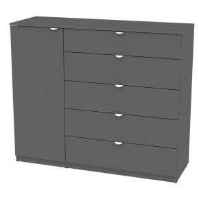 Комод "Калисто (K40)" ручка торцевая (Графит) в Ишиме - ishim.mebel24.online | фото