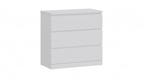 Комод Варма 3 с тремя выдвижными ящиками, цвет белый в Ишиме - ishim.mebel24.online | фото