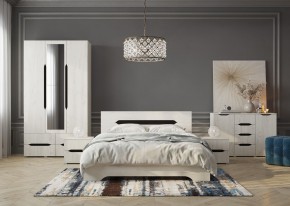 Комод Вега 1200 (Крафт белый - Венге) в Ишиме - ishim.mebel24.online | фото 3