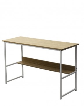 Компьютерный стол LUCIA H475 Дуб натуральный / белый каркас M-city в Ишиме - ishim.mebel24.online | фото 2