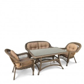 Комплект плетеной мебели T130/LV-520BB-Beige_Beige в Ишиме - ishim.mebel24.online | фото 1