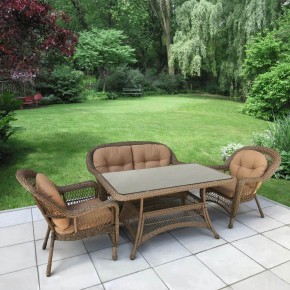 Комплект плетеной мебели T130/LV-520BB-Beige_Beige в Ишиме - ishim.mebel24.online | фото 2
