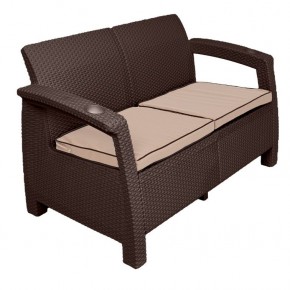 Комплект уличной мебели Yalta Premium Terrace Set (Ялта) шоколадый (+подушки под спину) в Ишиме - ishim.mebel24.online | фото 3