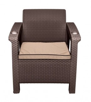 Комплект уличной мебели Yalta Premium Terrace Set (Ялта) шоколадый (+подушки под спину) в Ишиме - ishim.mebel24.online | фото 7