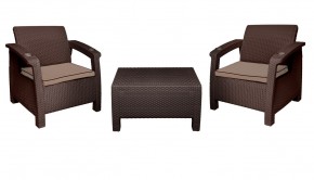 Комплект уличной мебели Yalta Premium Terrace Set (Ялта) шоколадый (+подушки под спину) в Ишиме - ishim.mebel24.online | фото 8