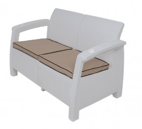 Комплект уличной мебели Yalta Terrace Set (Ялта) белый в Ишиме - ishim.mebel24.online | фото 2
