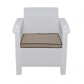Комплект уличной мебели Yalta Terrace Triple Set (Ялта) белый в Ишиме - ishim.mebel24.online | фото 7