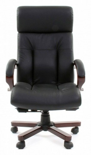 Кресло для руководителя Chairman 421 черный/орех темный, черный в Ишиме - ishim.mebel24.online | фото 2