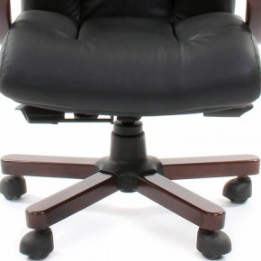 Кресло для руководителя Chairman 421 черный/орех темный, черный в Ишиме - ishim.mebel24.online | фото 4